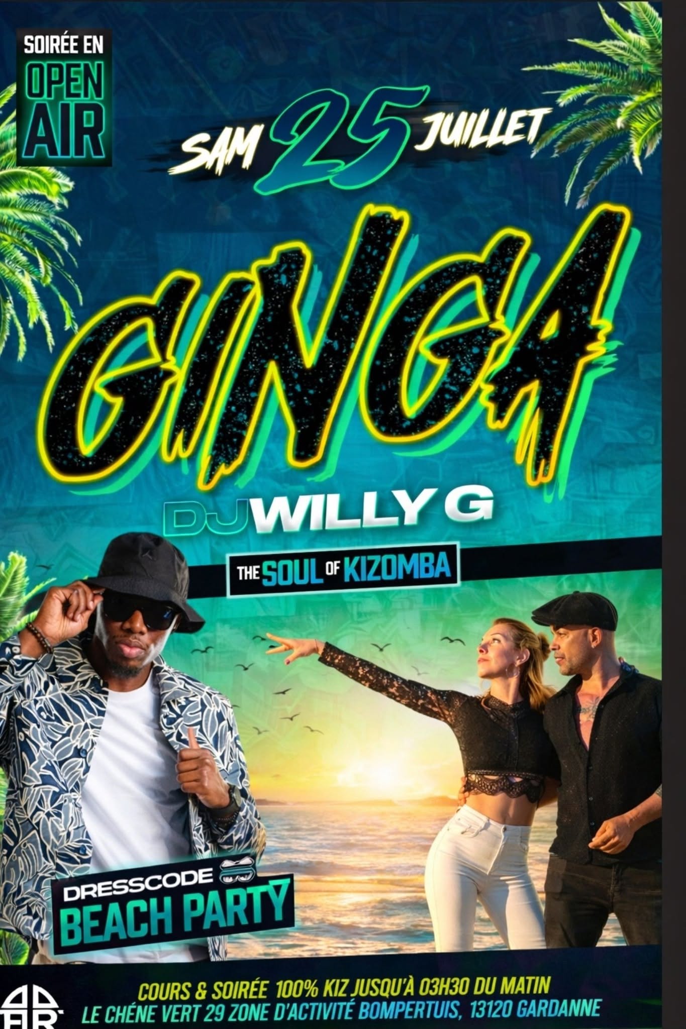 GINGA KIZ SUMMER DJ WILLY G