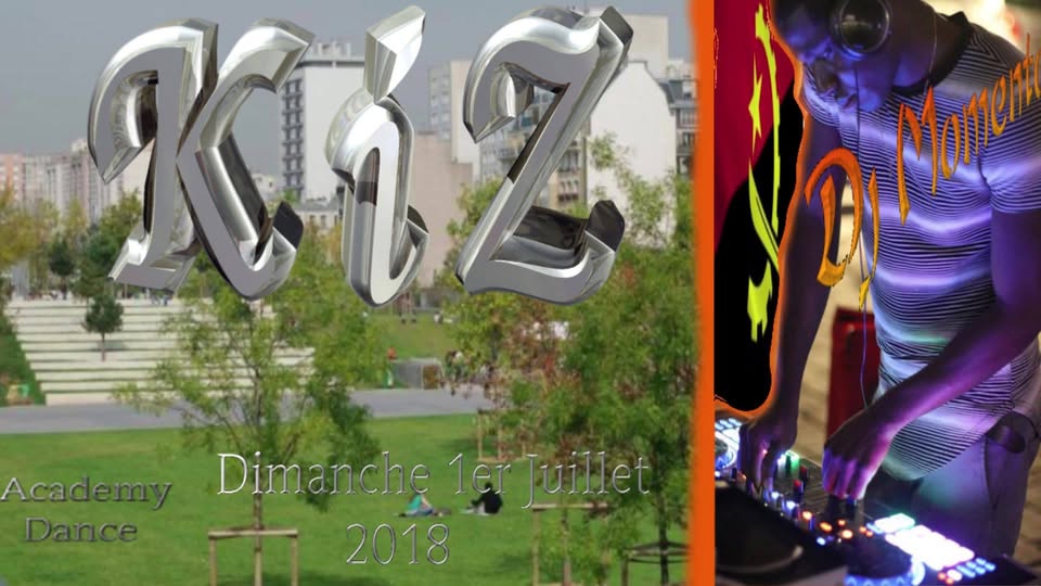 Open Air Kizomba à Paris avec picnic au jardin (Officiel)