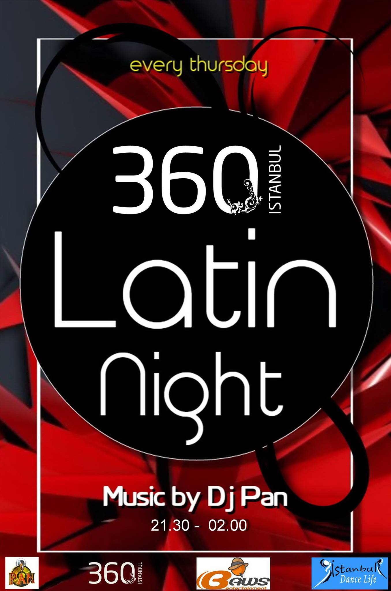 360 Beyoglu Latin Night I Music By Dj Pan - Her Perşembe