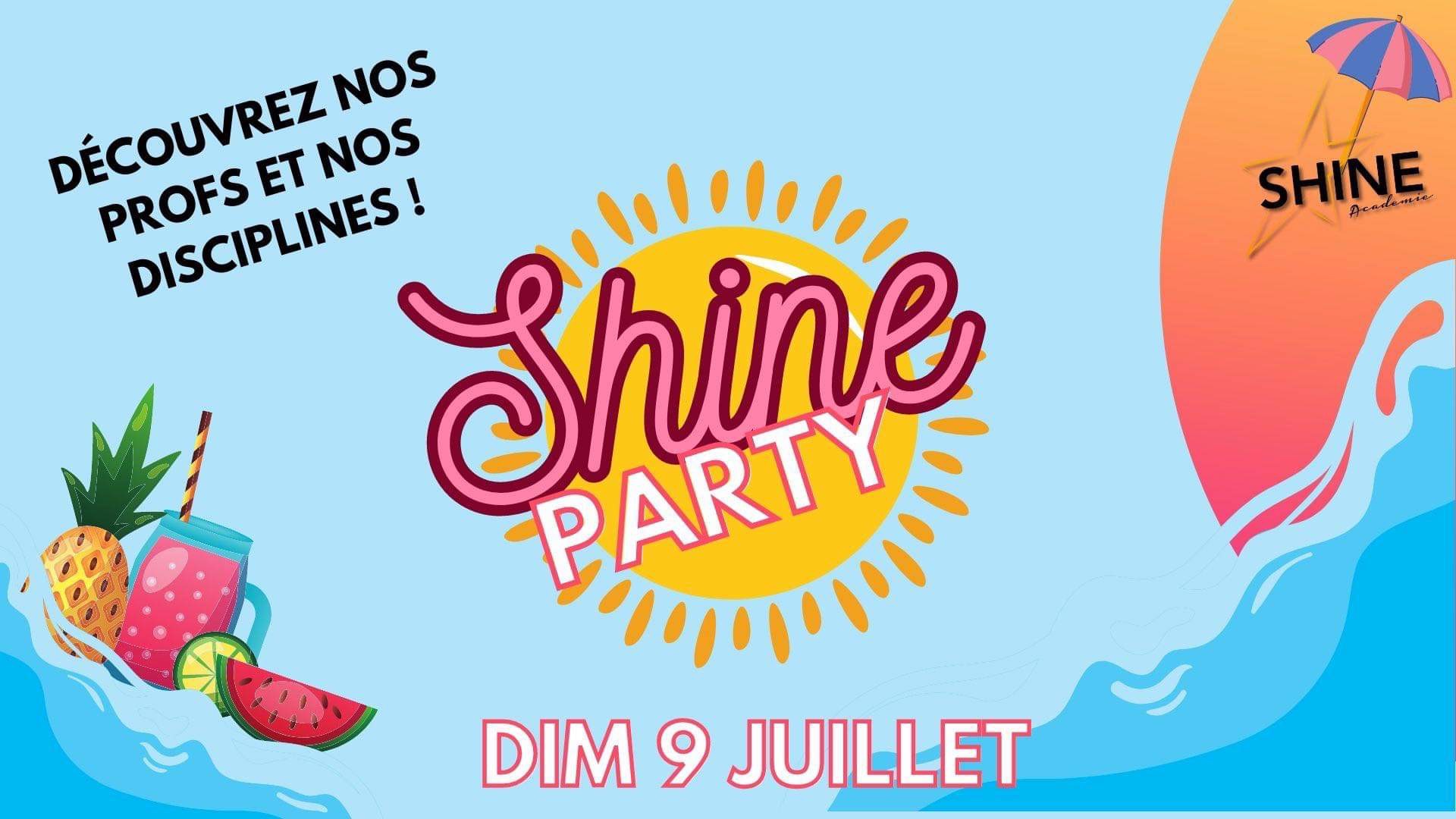 SHINE PARTY - Gratuit ⛱️