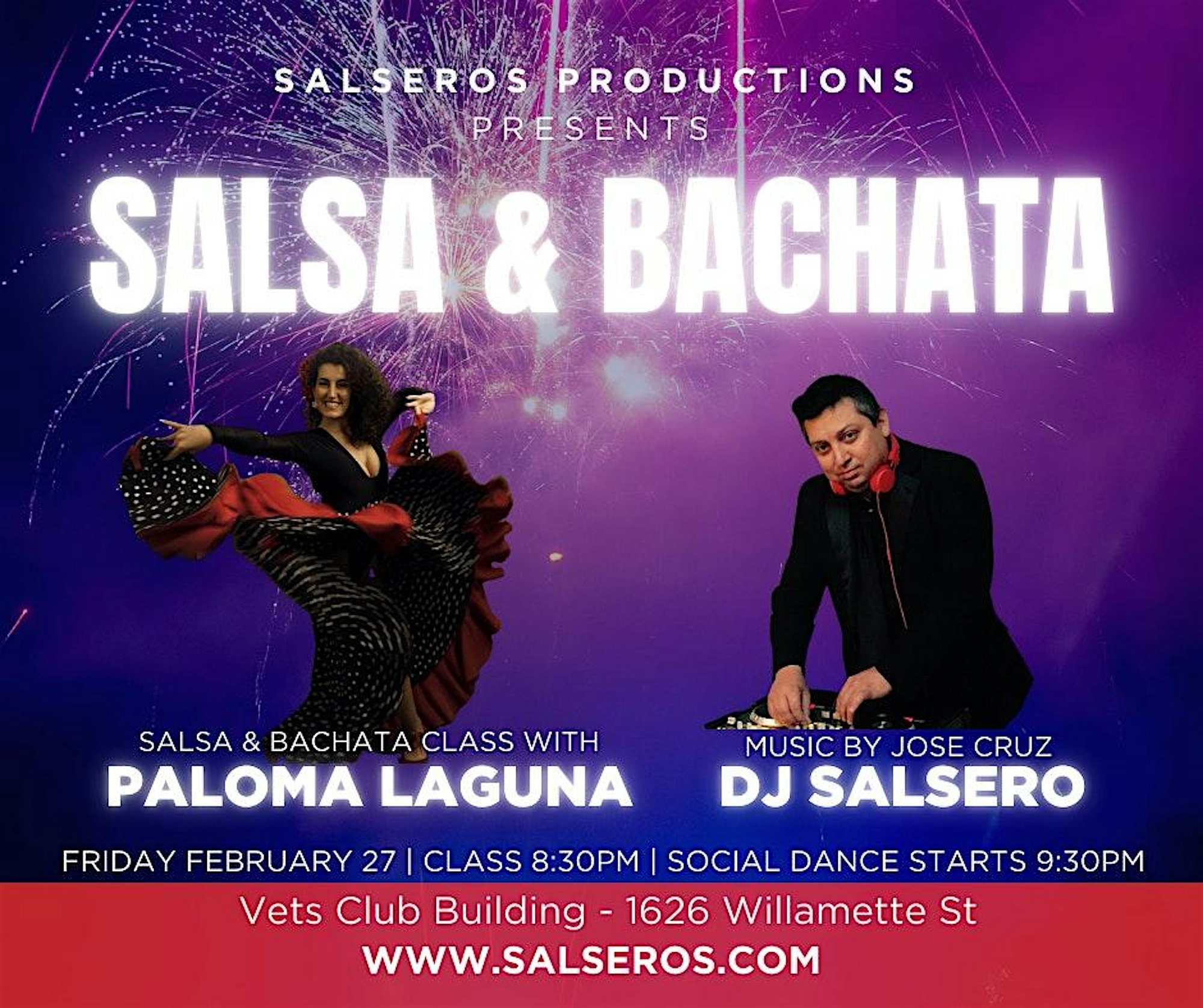 Salsa and Bachata Social Dancing & Drop-in Class