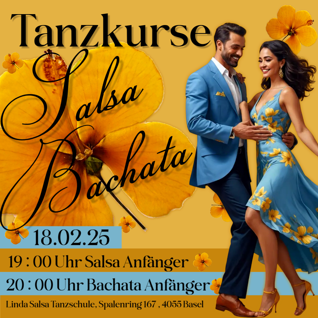 🔥 NEUE SALSA & BACHATA ANFÄNGERKURSE START AM 18. FEBRUAR! 💃🕺