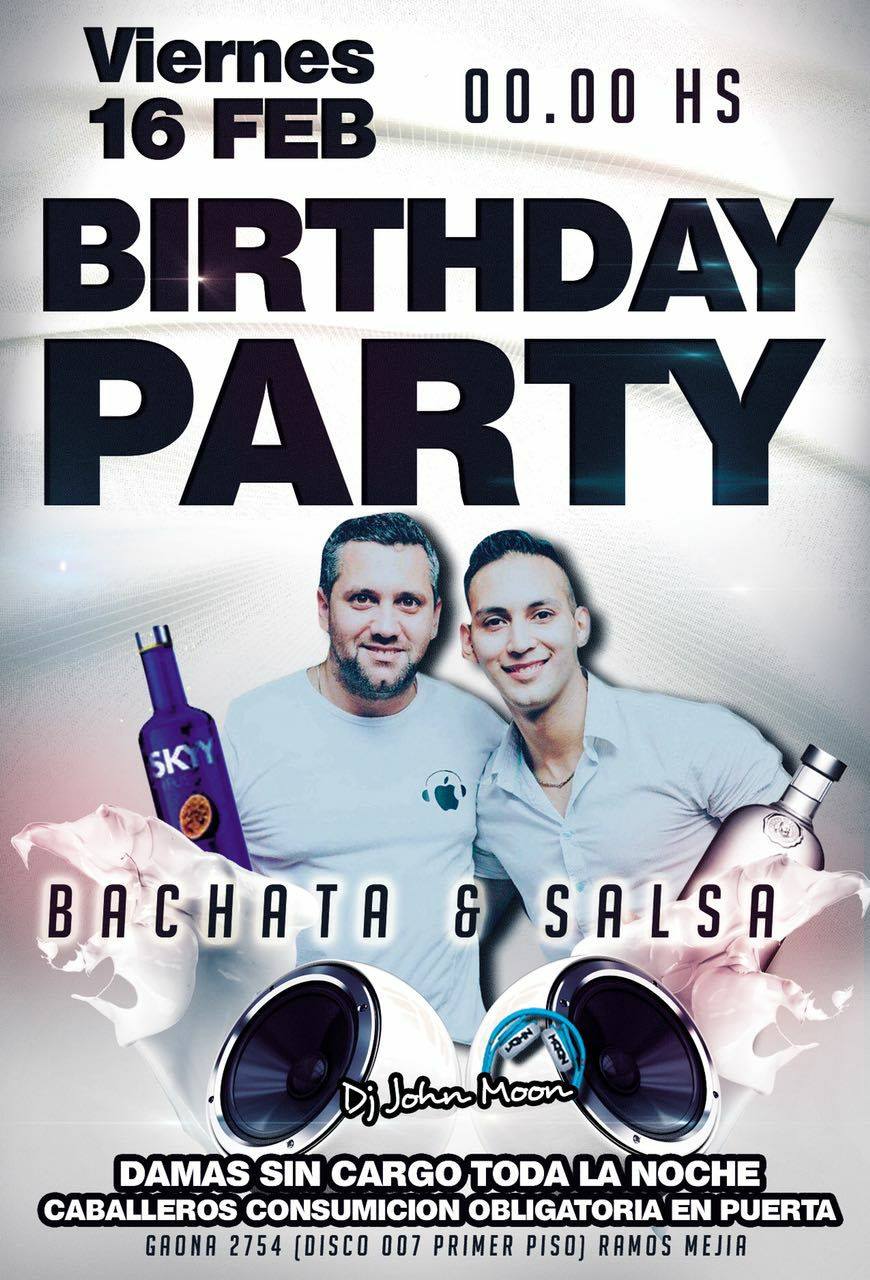 Birthday Party Bachata y Salsa !