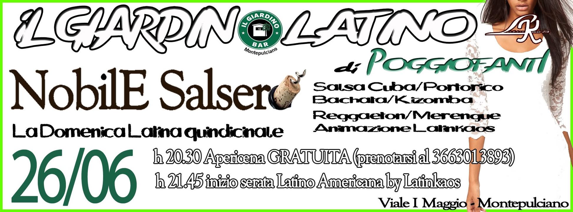 Giardino DI Poggiofanti Latino - Nobile Salsero - Inaugurazione Domenica 26