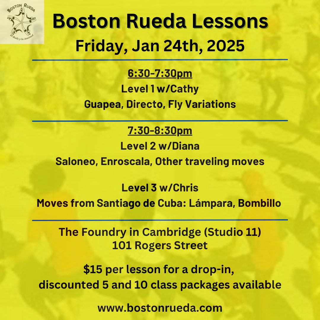 Friday, January 24th Classes!!