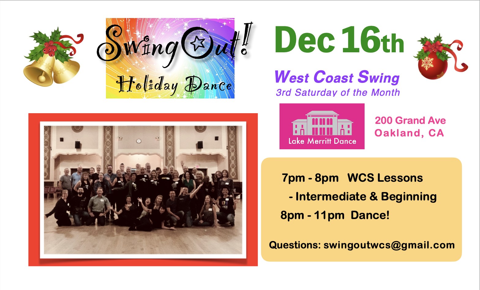 SwingOut! Holiday Dance