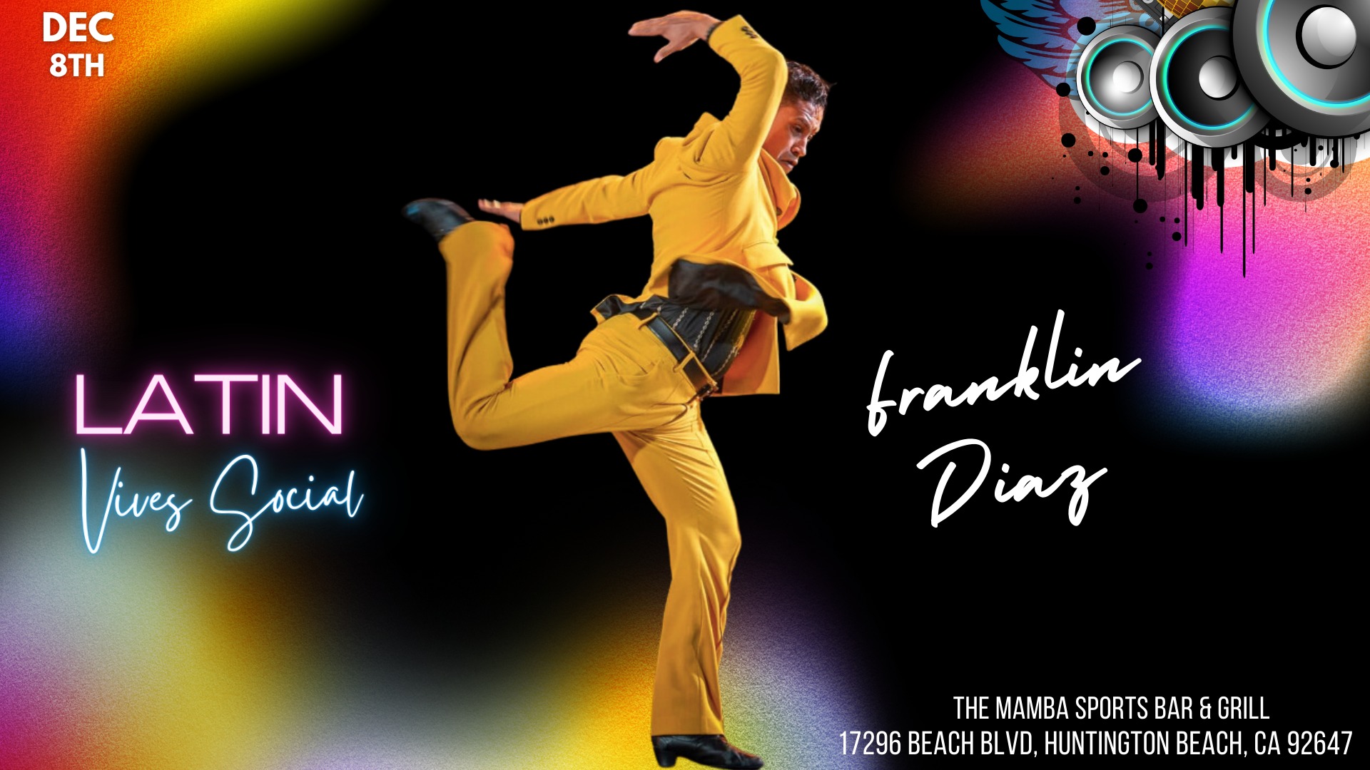 OC Latin Vibes Featuring Salsa Legend Franklin Diaz