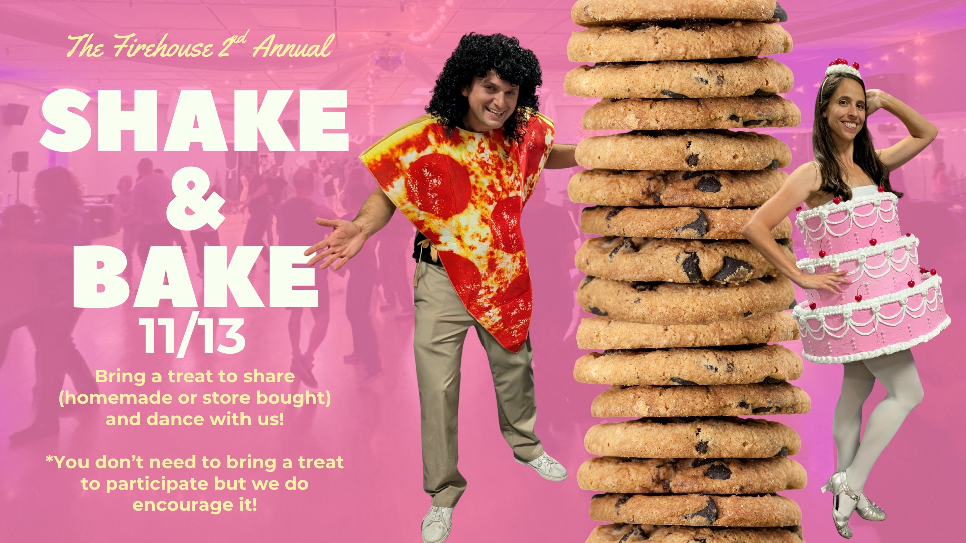 Firehouse Swing Dance- Shake & Bake DJ Night (11 13)