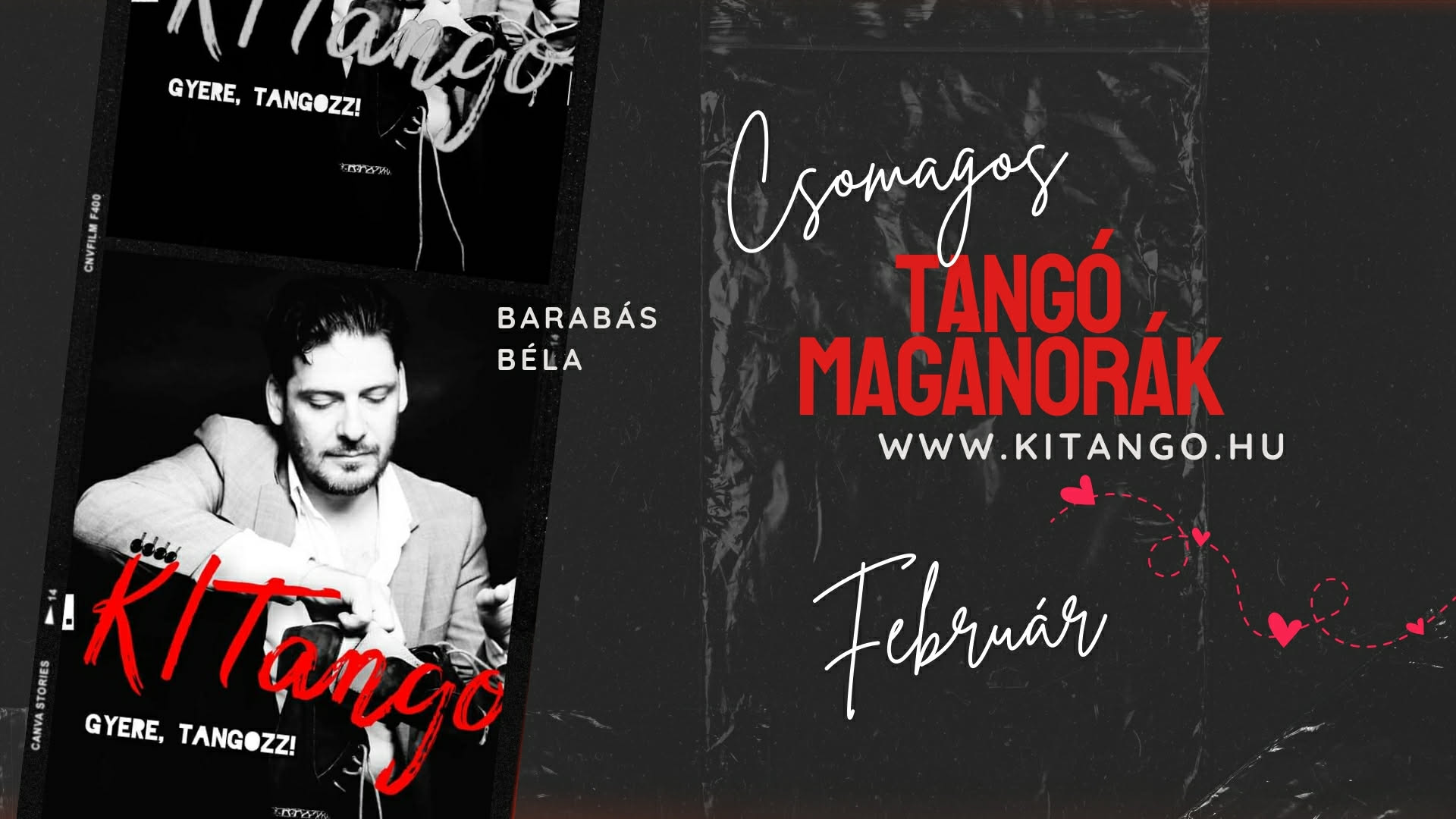 Tangó magánóra csomagok - vol.60 - 2026 február