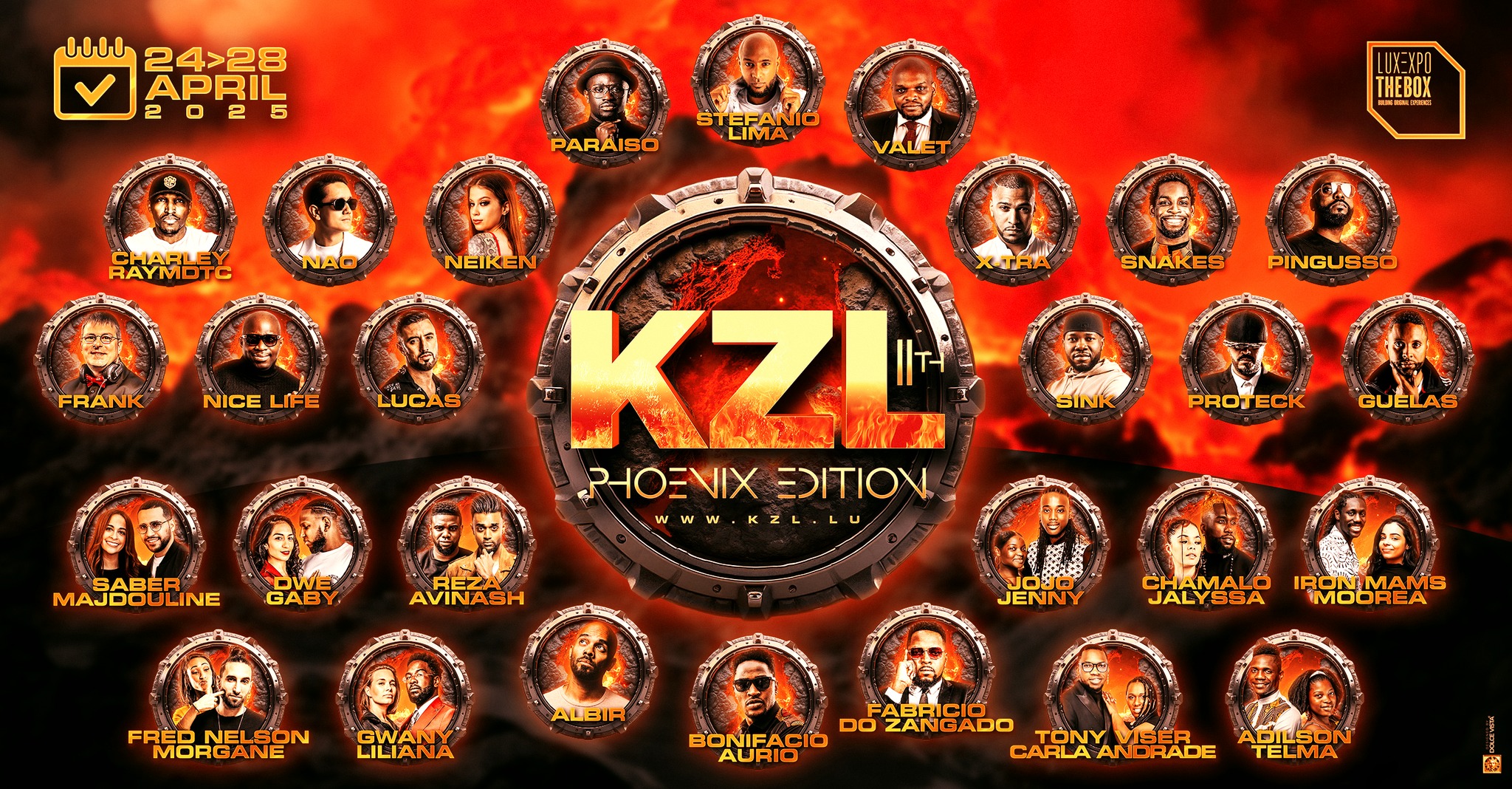 Official - Luxembourg International Kizomba Festival - KZL - The Phoenix Edition