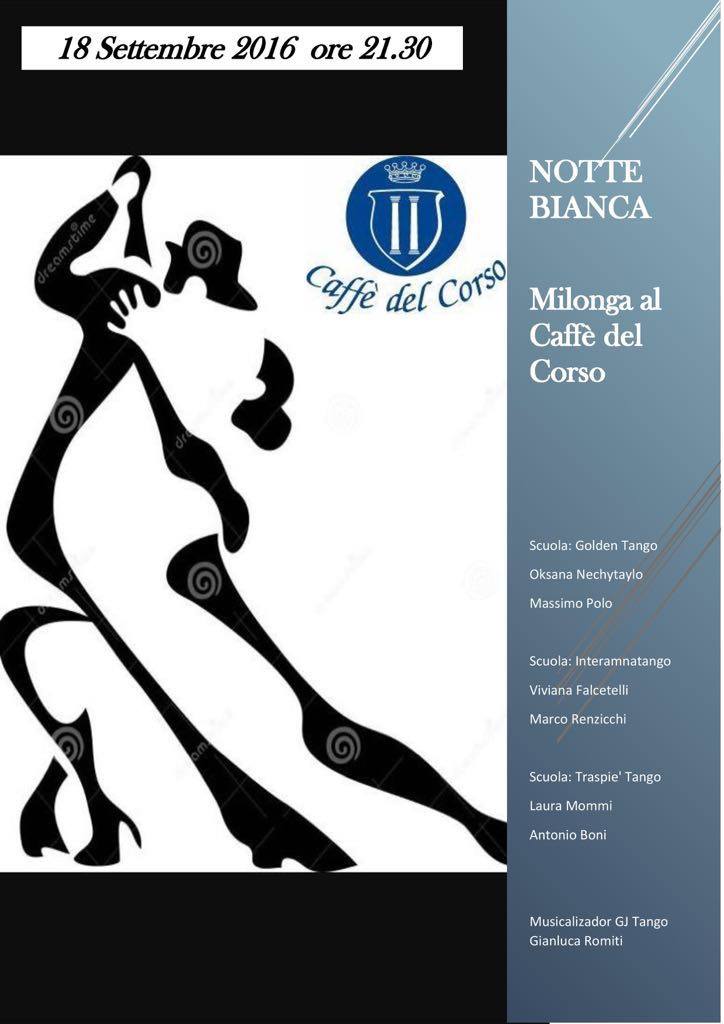 Milonga Caffe' del Corso