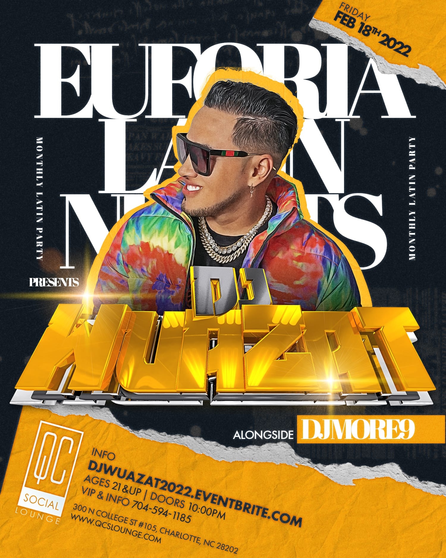 DJ Wuazat - QC Social Lounge Monthly Latin Party