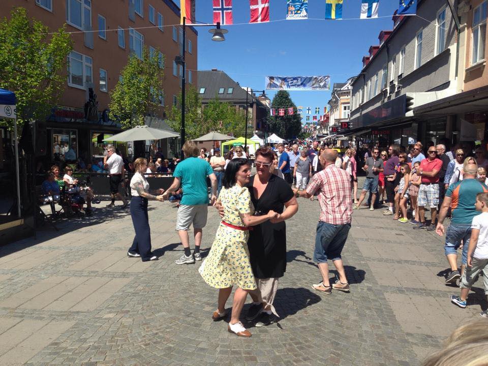 Lindy Hop danssynk på Östersjöfestivalen