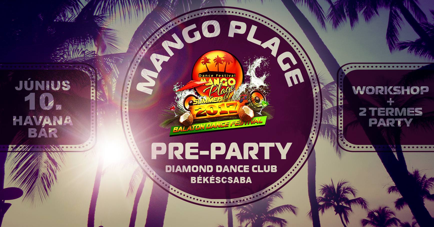 Diamond Dance Party - Mango Plage Pre-Party