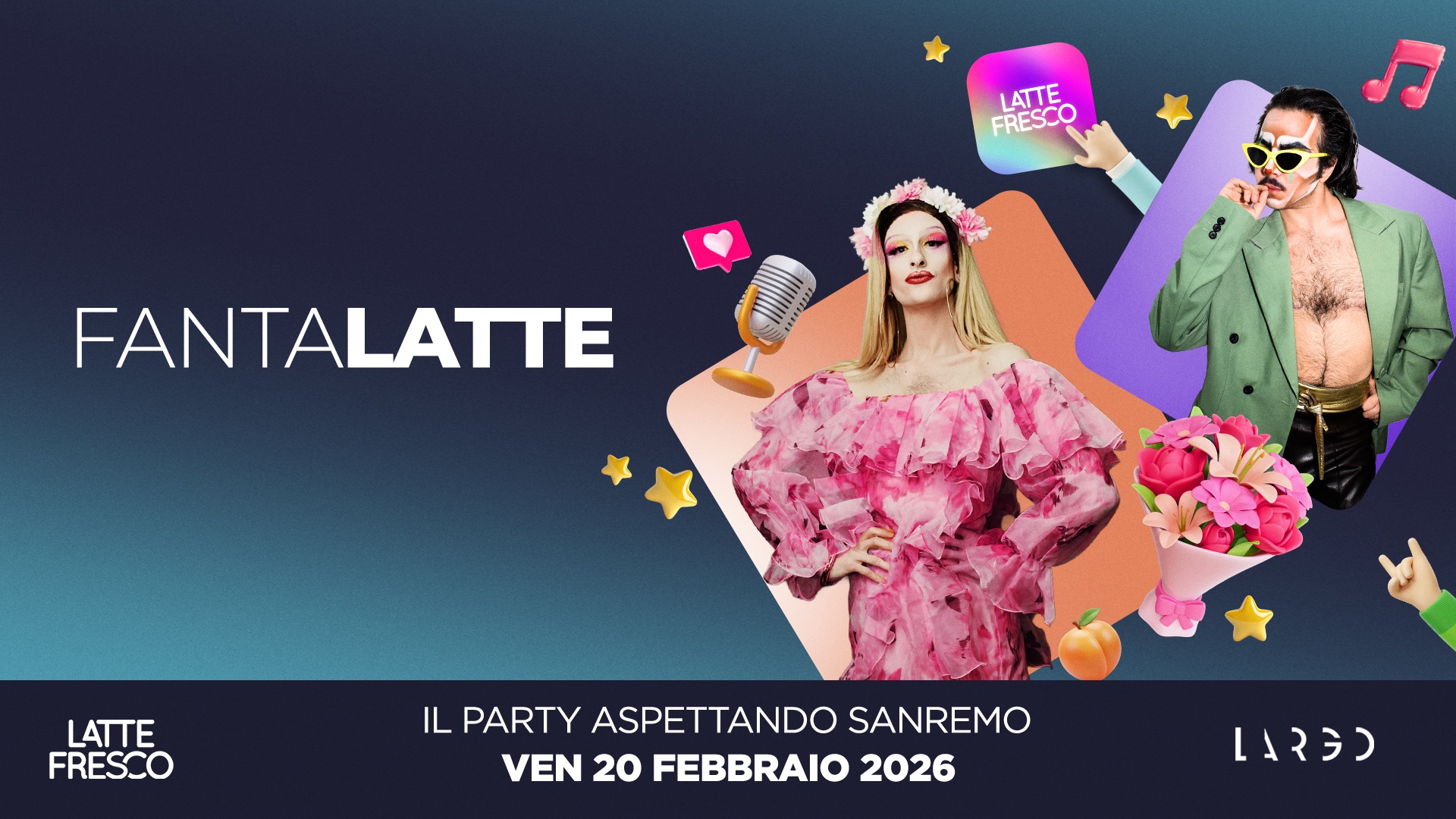 FANTALATTE Il Party aspettando Sanremo