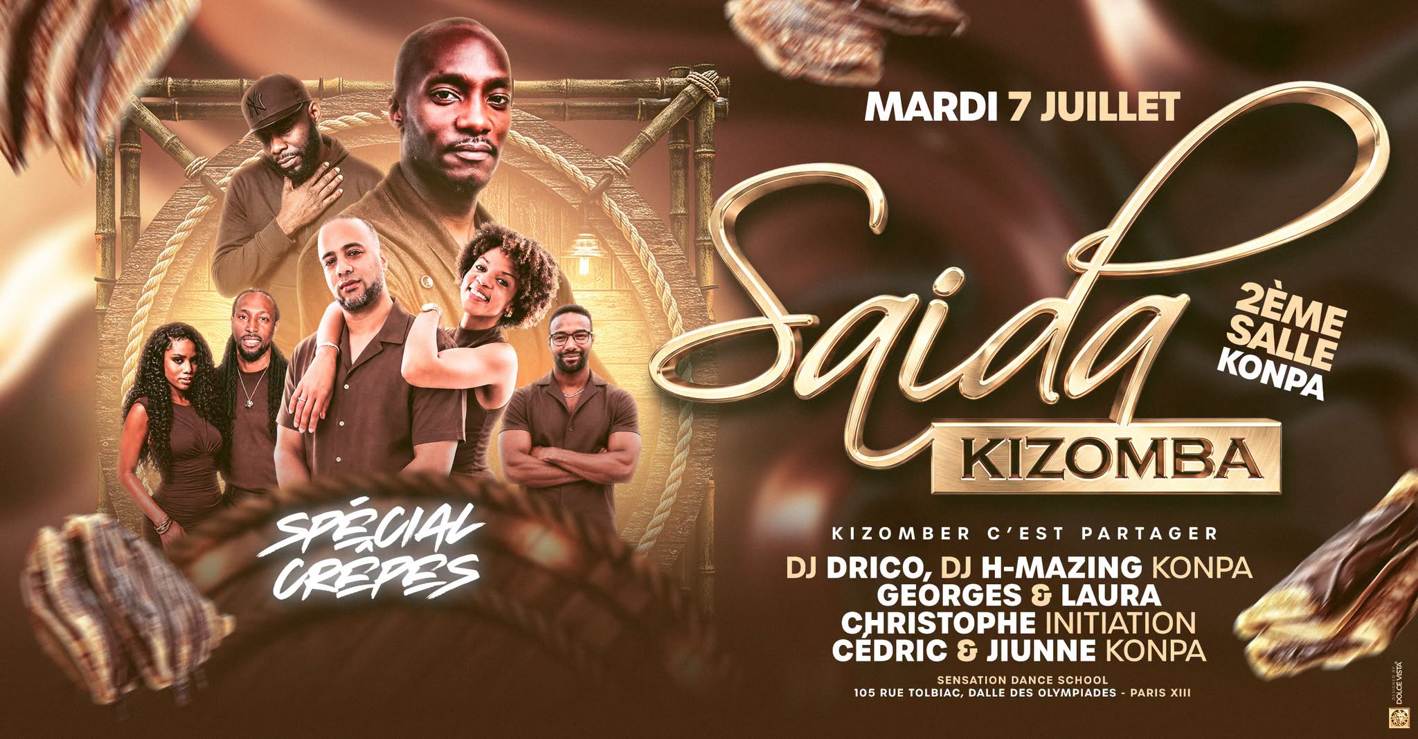 Saida Kizomba spéciale Crêpes