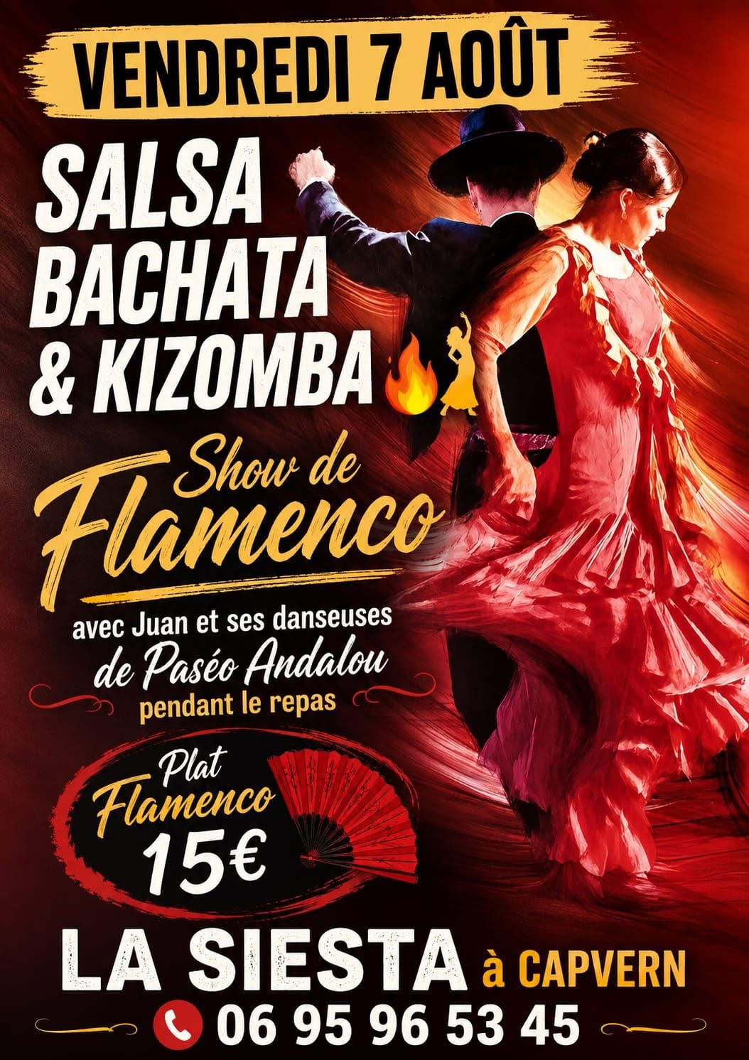 Flamenco et SBK à La Siesta de Capvern