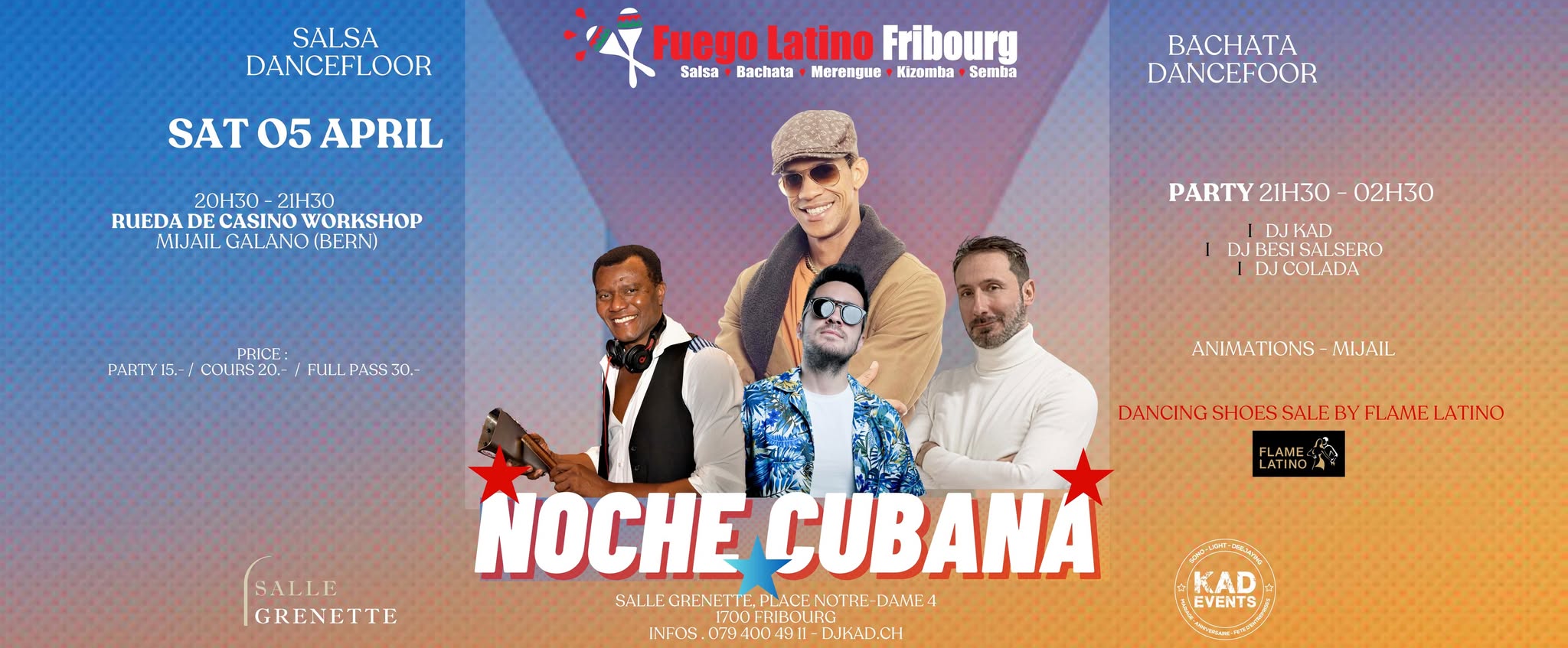 ☆☆Fuego Latino "NOCHE CUBANA"☆☆