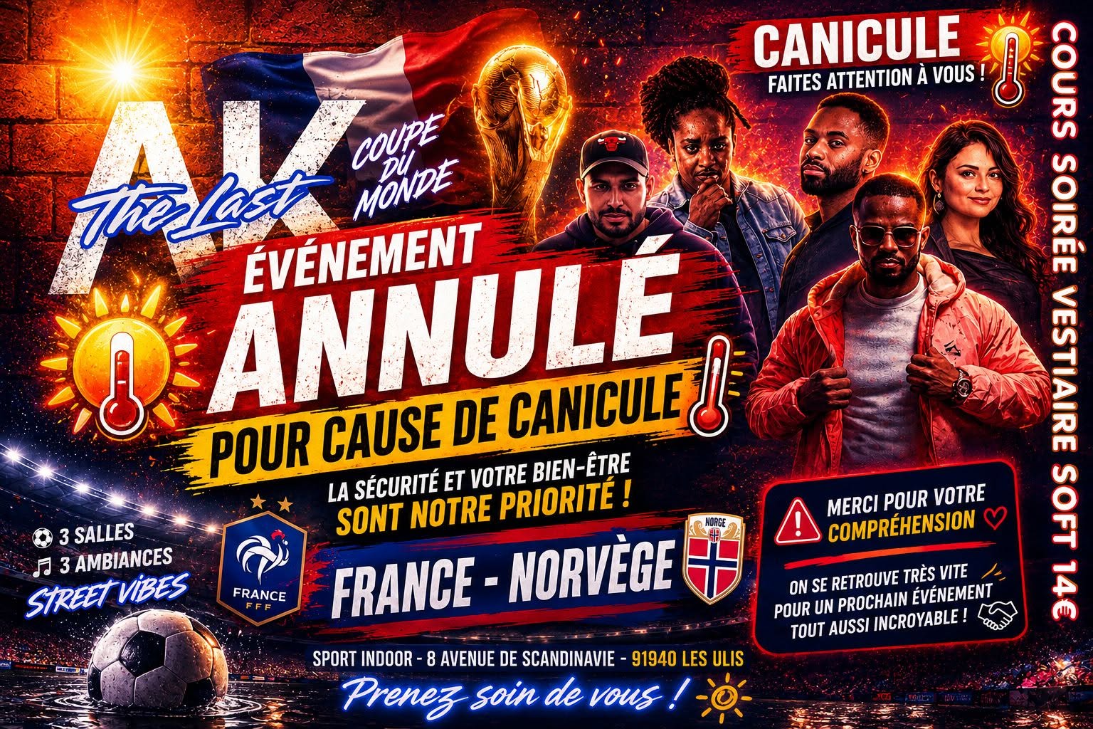 THE LAST ABSOLU'KIZ - VEN 26 JUIN STREET VIBES 3 SALLES URBANKIZ TARRAXA KCMA AUTHENTIQUE DOUCEUR