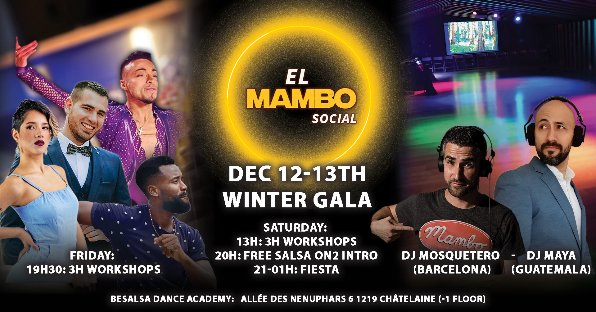 SALSA PARTY: El Mambo Social - 12&13 Dec