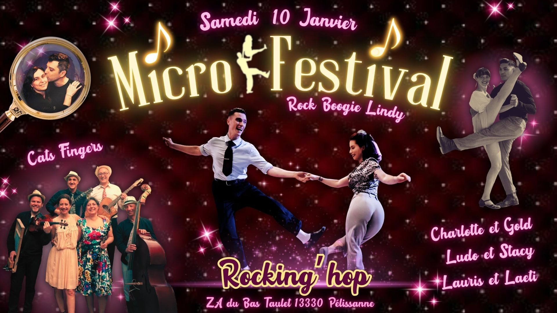 Micro Festival Swing samedi 10 janvier