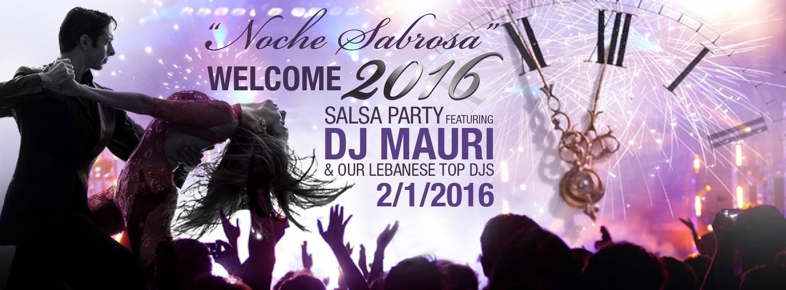 Noche Sabrosa - The welcome 2016 salsa party in Lebanon