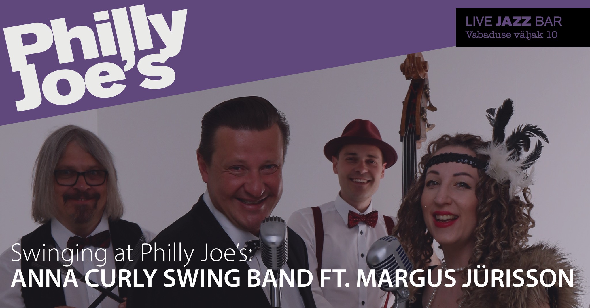Swinging at Philly Joe’s: Anna Curly Swing Band ft. Margus Jürisson