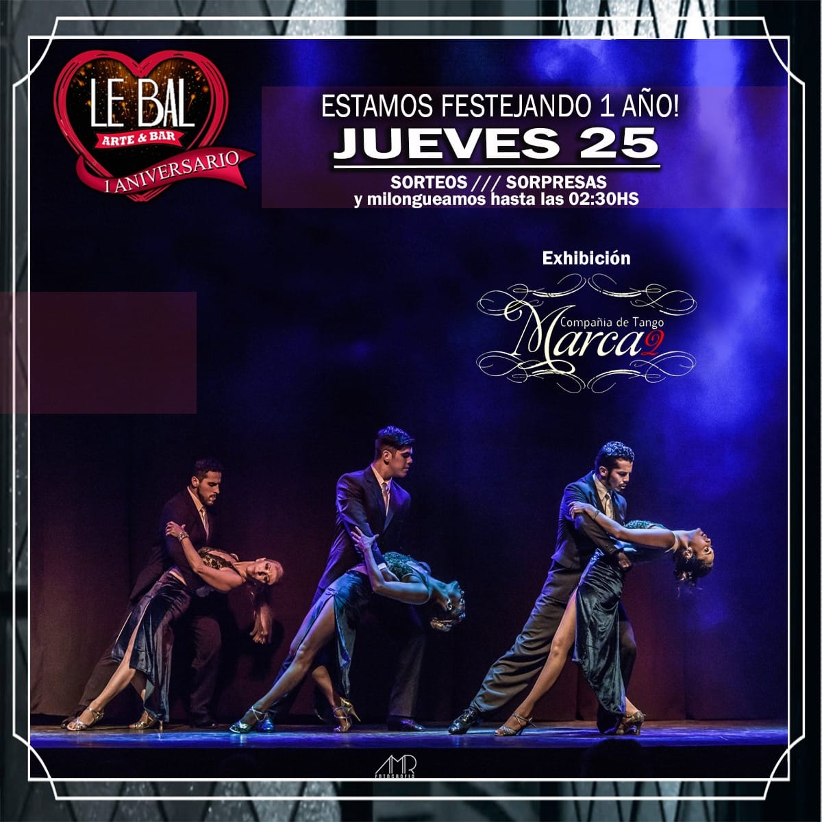Jueves 25, Milonga de Cumpleaños