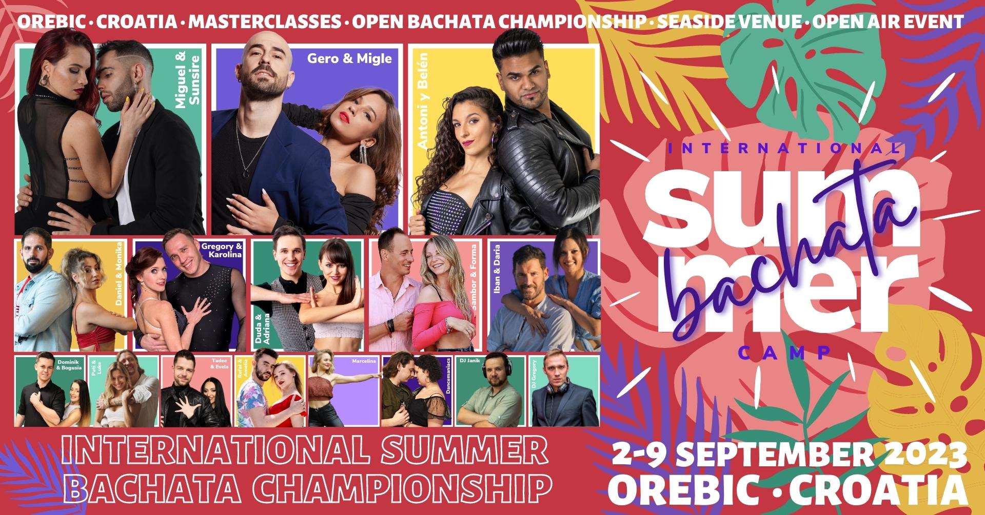 International Bachata Summer Camp 2023 CROATIA