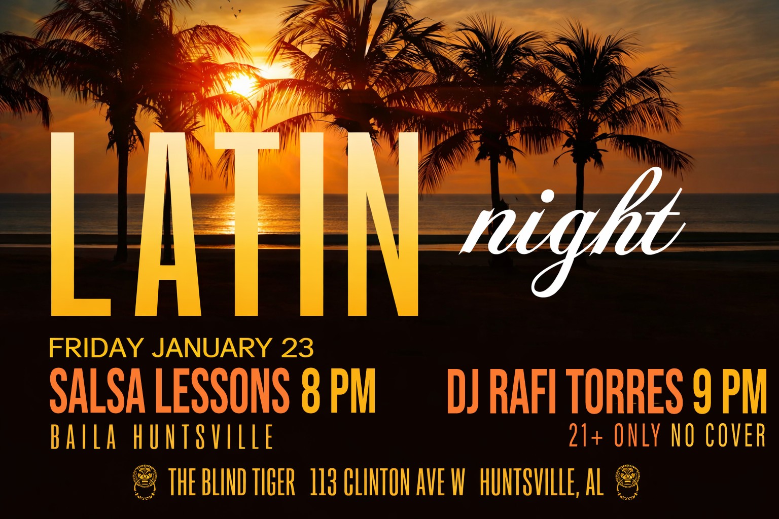 Latin Night @ The Blind Tiger