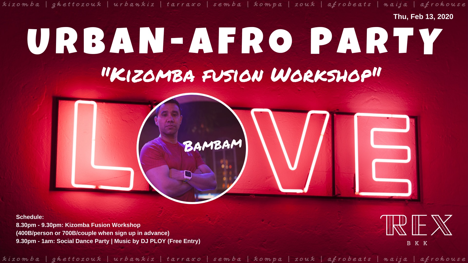 Urban-Afro Party "KIZ Lover" x Bambam