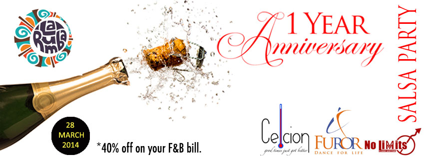 La Rumba - One Year Anniversary Salsa Bash, 28-Mar