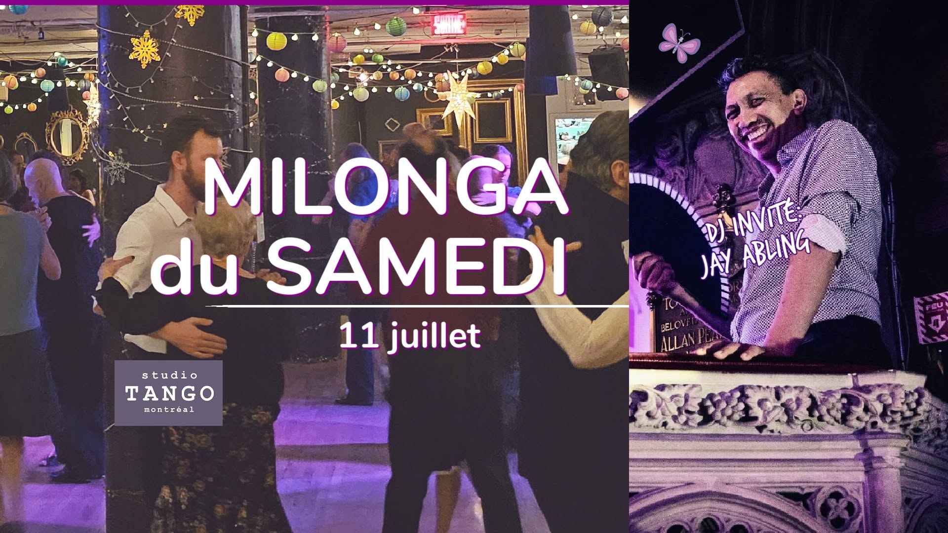 Milonga du Samedi • 11 juillet 😍