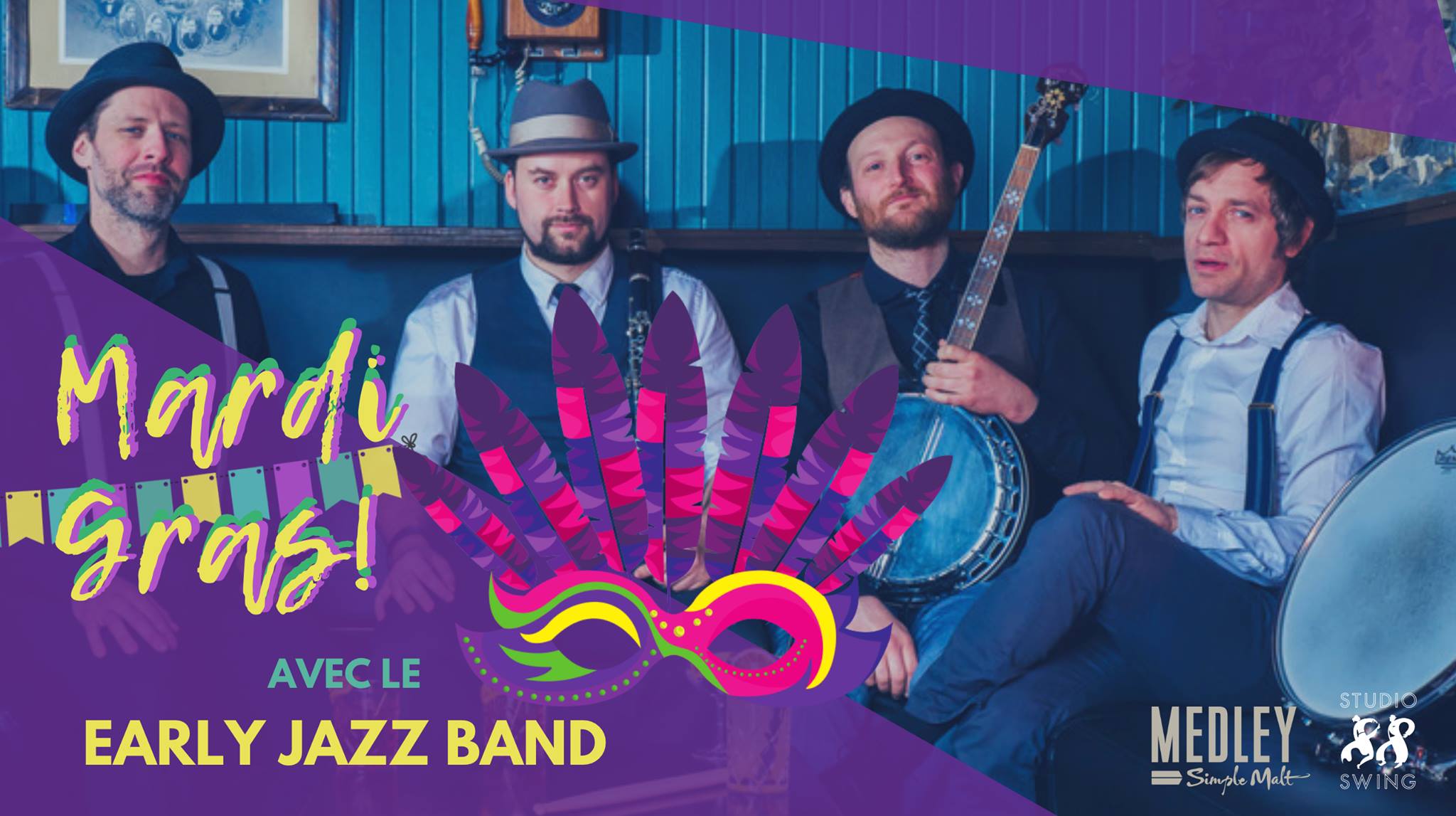 Mardi Swing Ninkasi: Spécial MARDI GRAS!