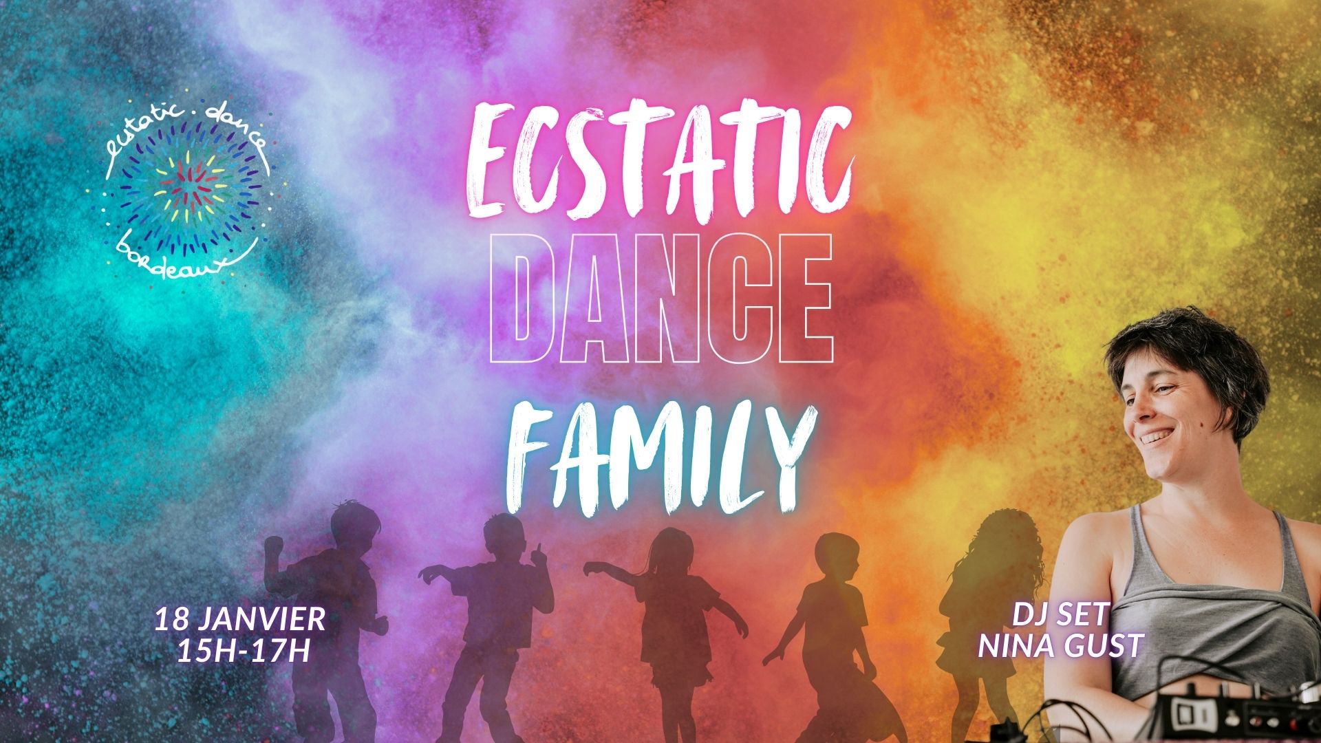 Ecstatic Dance Family ✨ Pour tous·te·s et surtout les enfants 🥳 * SAMEDI 18 JANVIER *