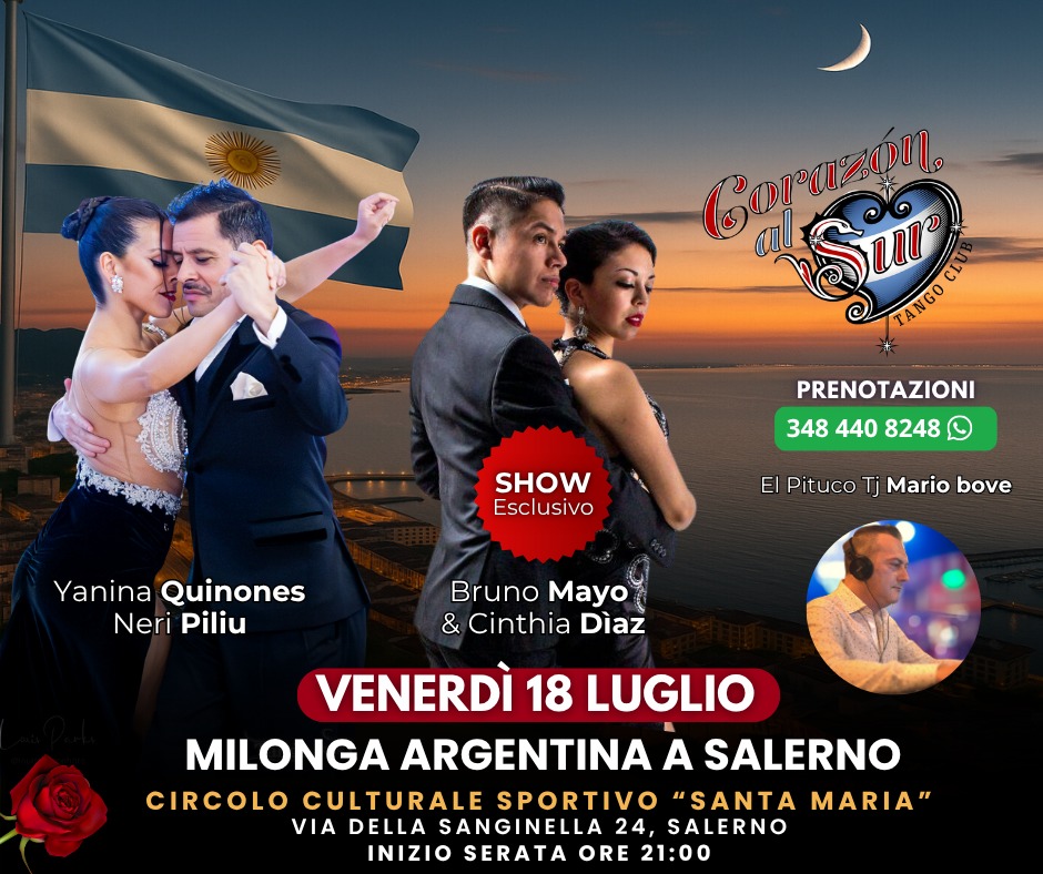 Milonga Argentina a Salerno
