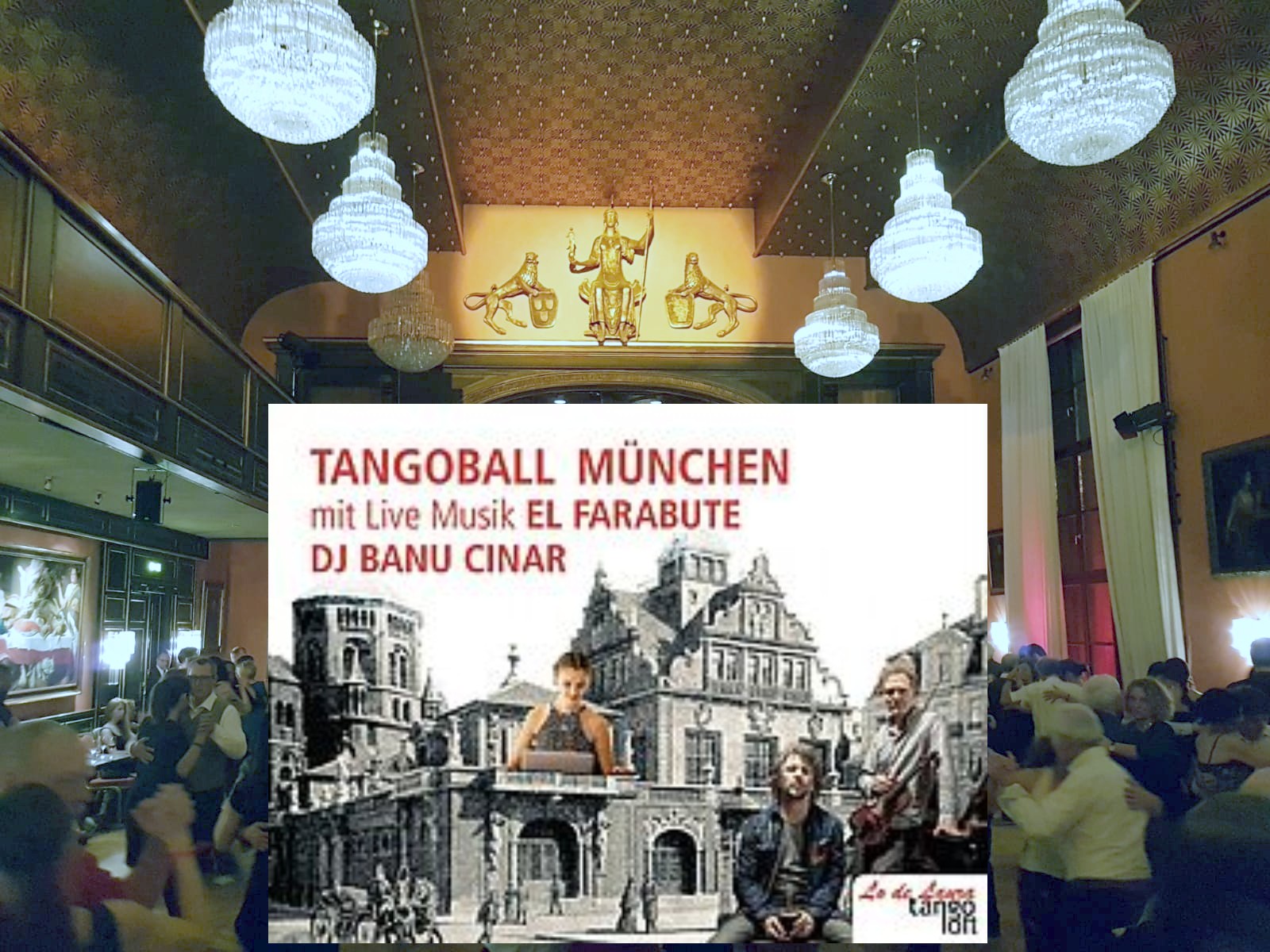 TANGOBALL mit LIVE MUSIK im KÜNSTLERHAUS am LENBACHPLATZ