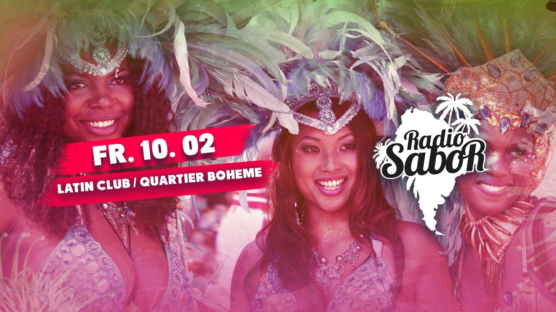 RADIO SABOR • Latin Club • FR 10.02 • Im Quartier Bohème
