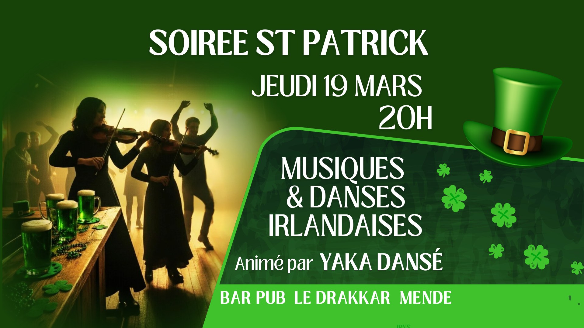 Saint Patrick au Drakkar