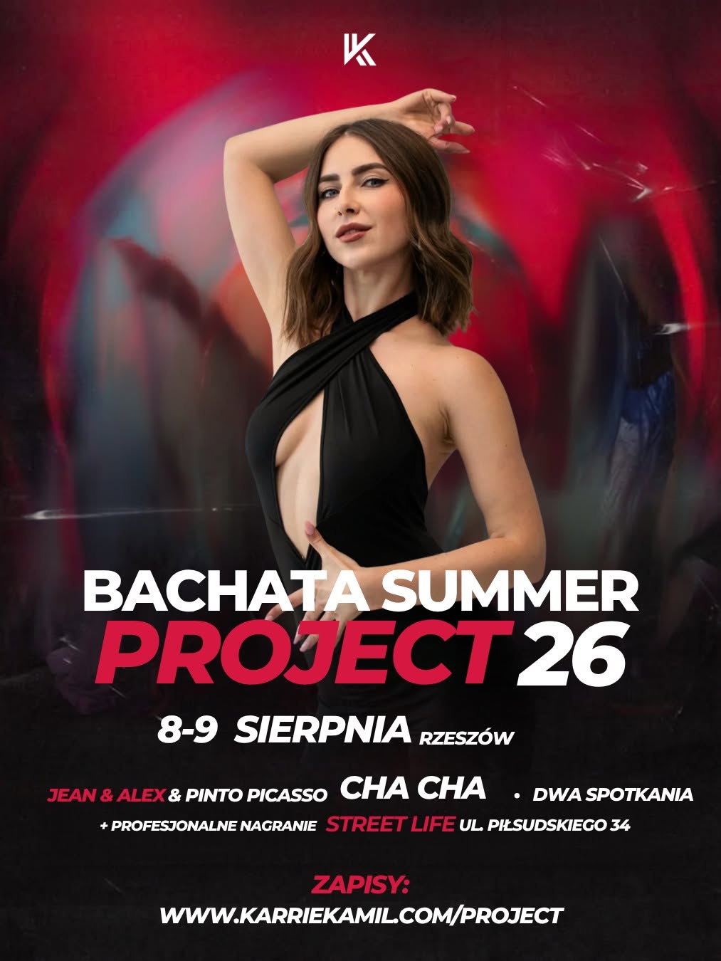 ☀️ Summer BACHATA PROJECT 26 ☀️ z Karrie - CHA CHA - dla kobiet 💃🏻💃🏻✨