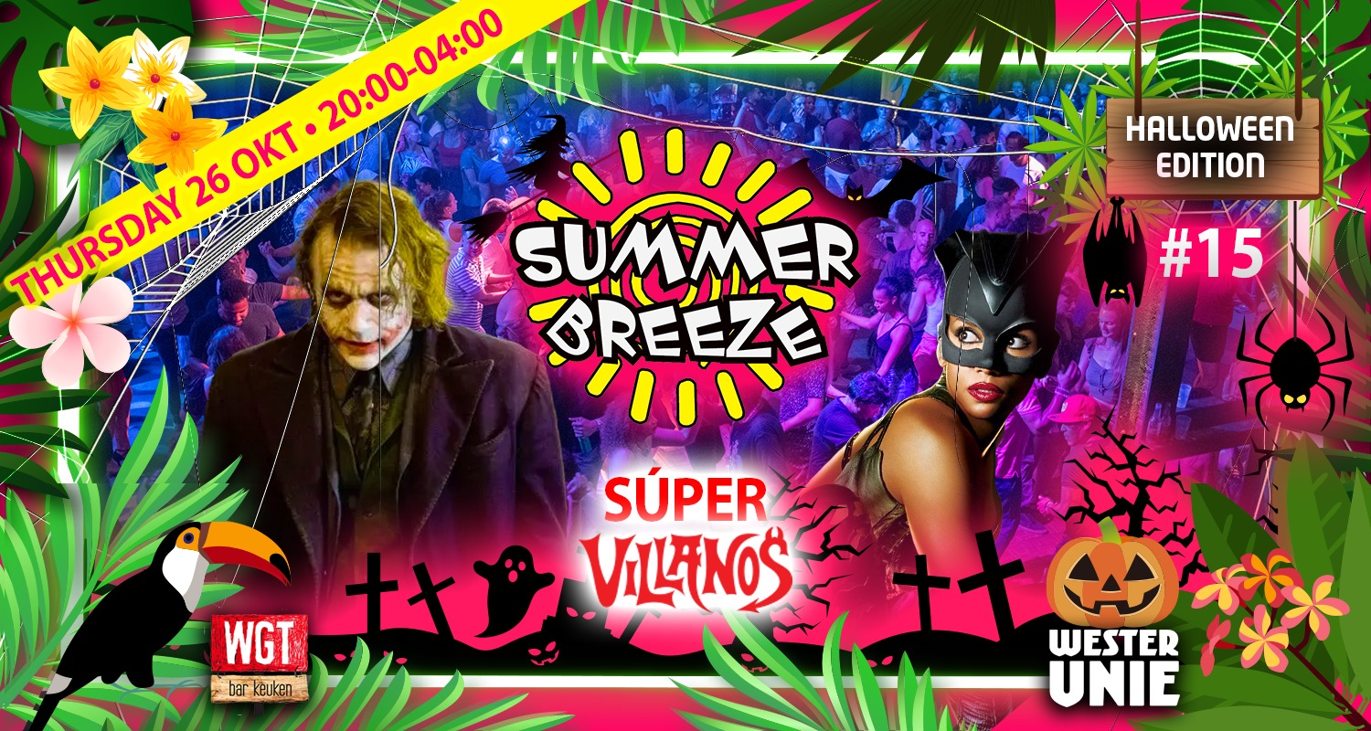 Summer Breeze Latin Night #15 @ Westerunie: the Halloween edition