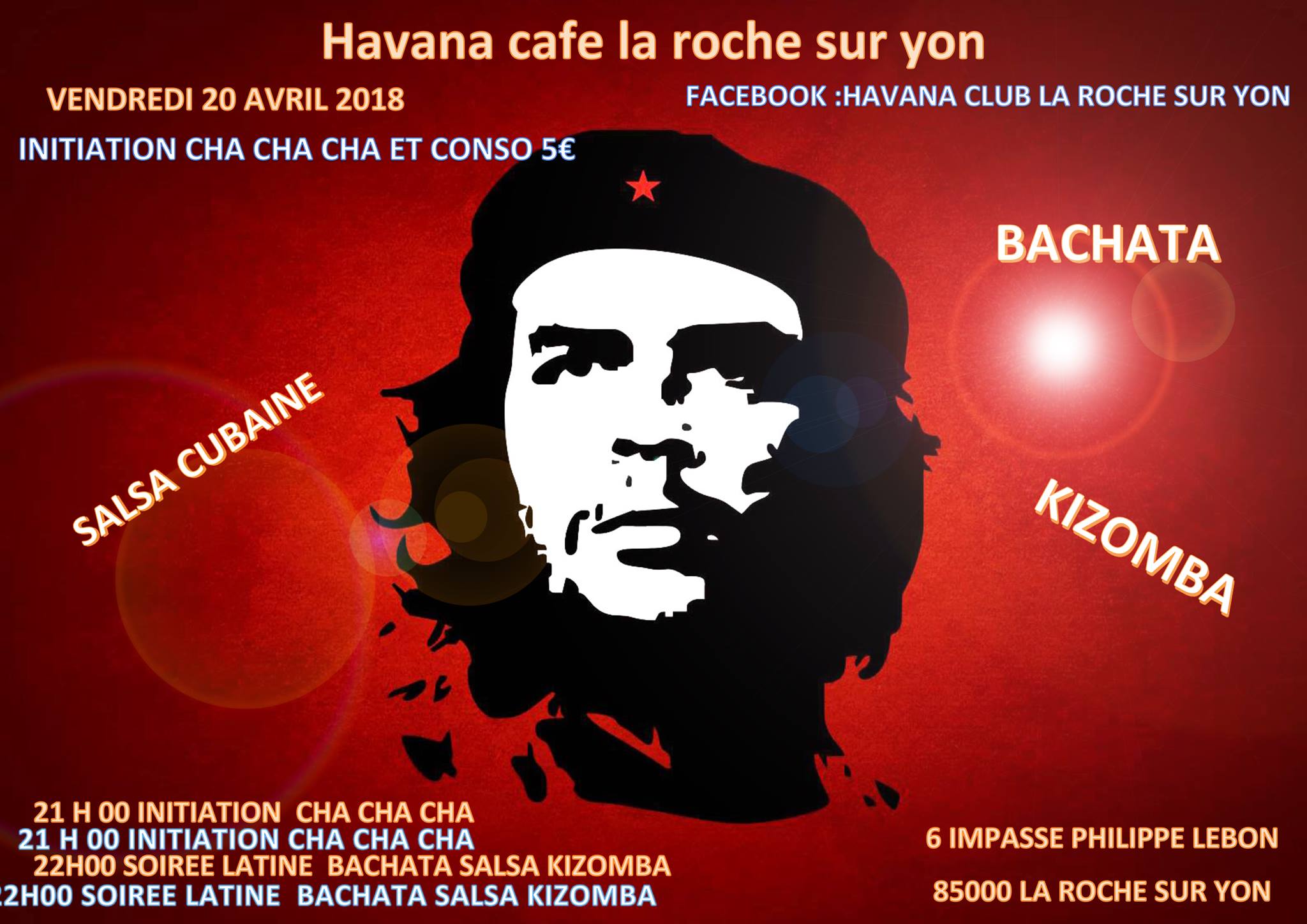 Initiation cha cha cha & soirée latine con Fievra cubana