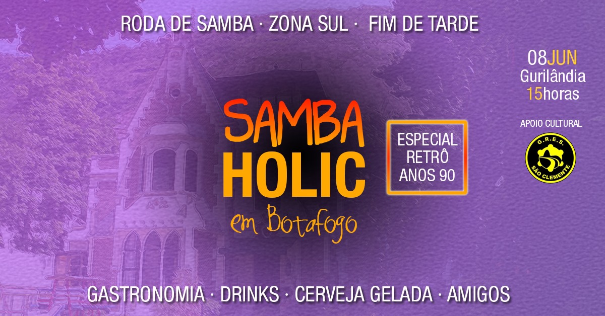 Sambaholic convida Samba da Guanabara