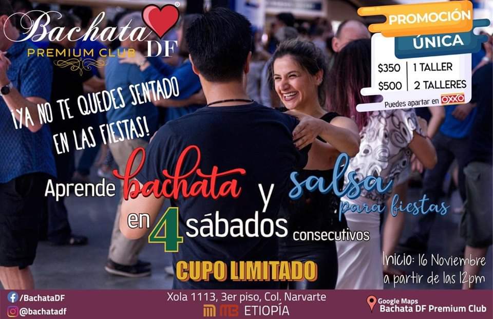 Aprende SALSA Para "fiestas" Y Bachata -75%