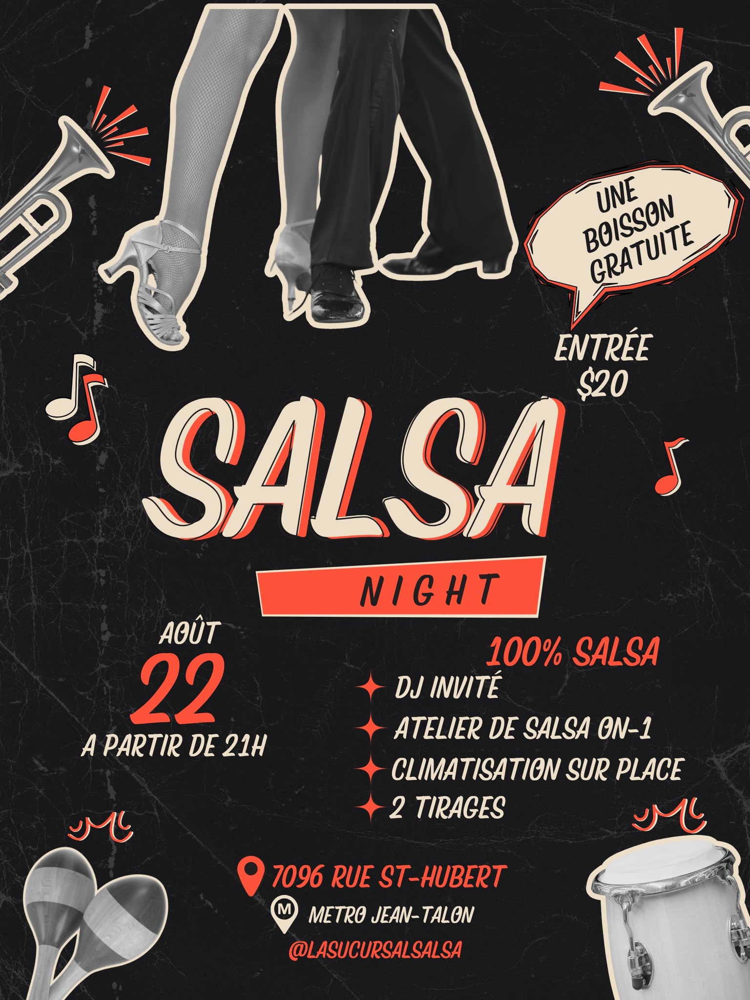 🔥 Salsa Night - 100% Salsa 🔥