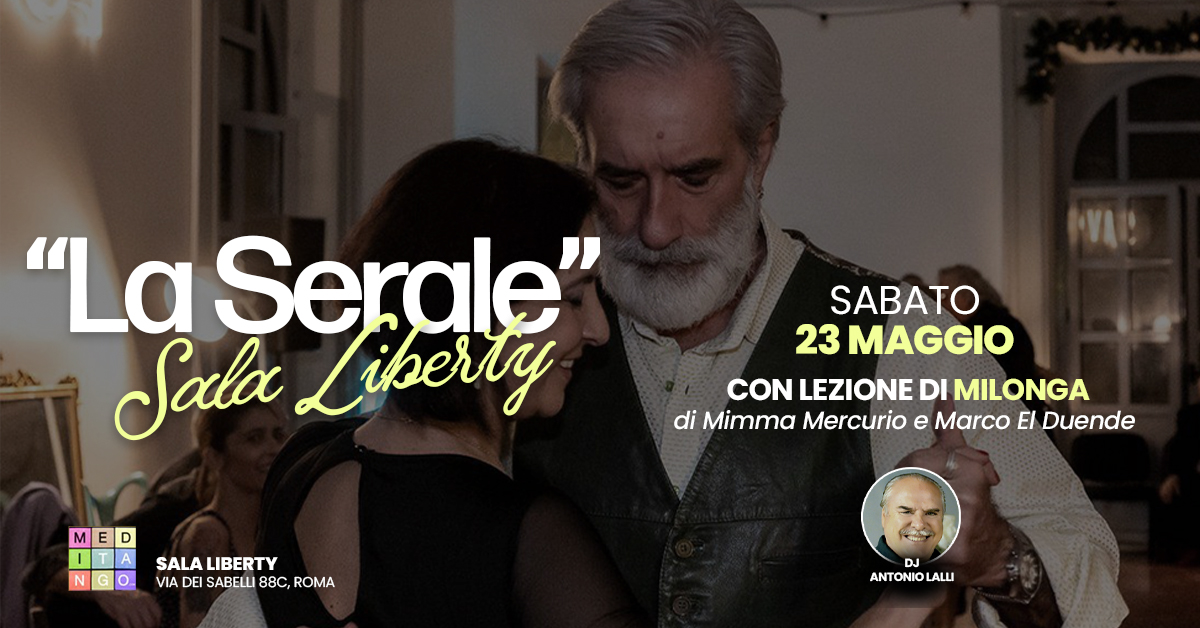 "LA SERALE" in Sala Liberty
