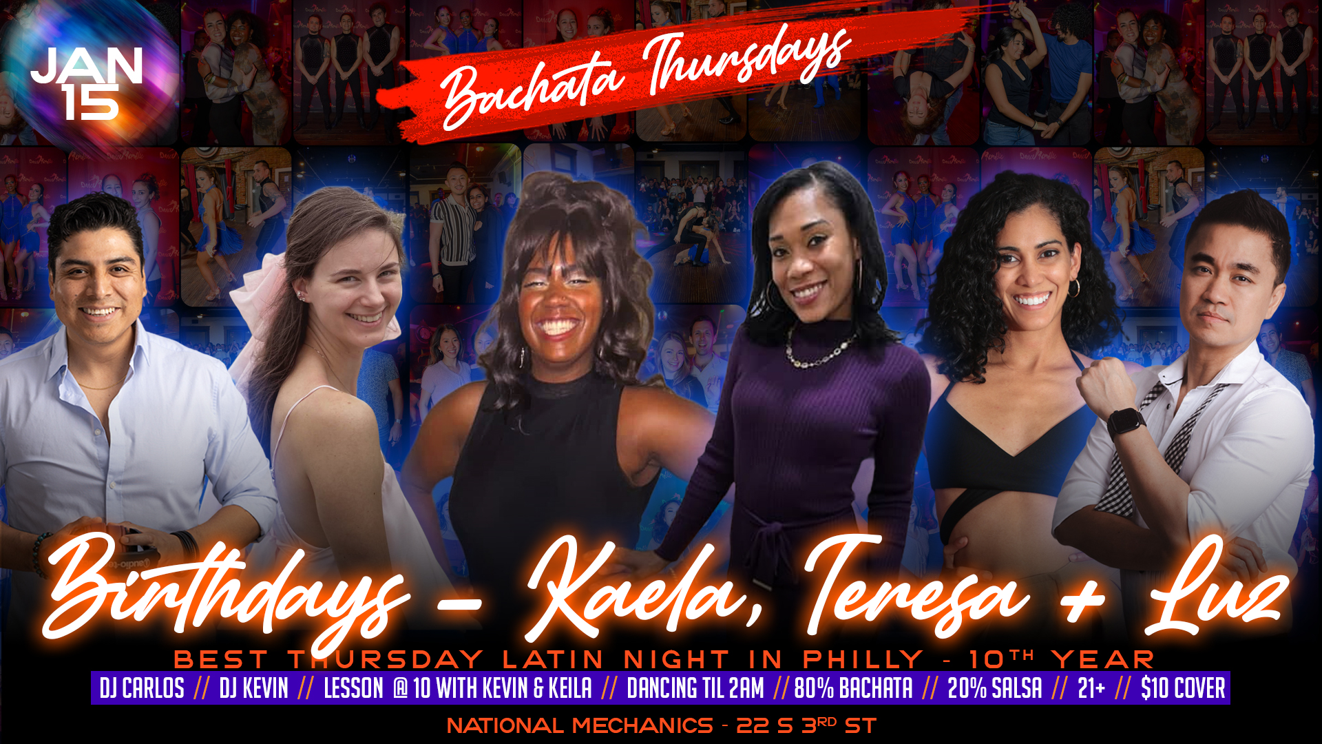Bachata Thursdays - JAN 15