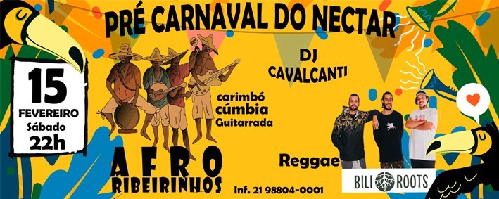 Pré-Carnaval com Afroribeirinhos no Nectar