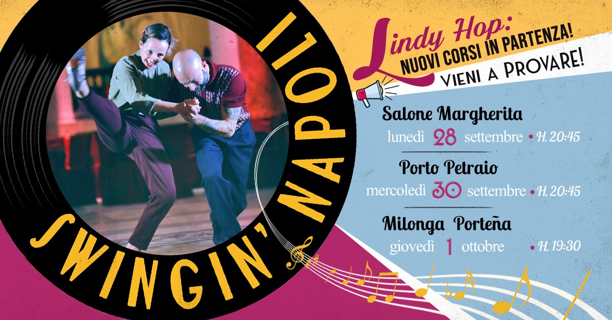 Nuovi Corsi Principianti Lindy Hop 2020