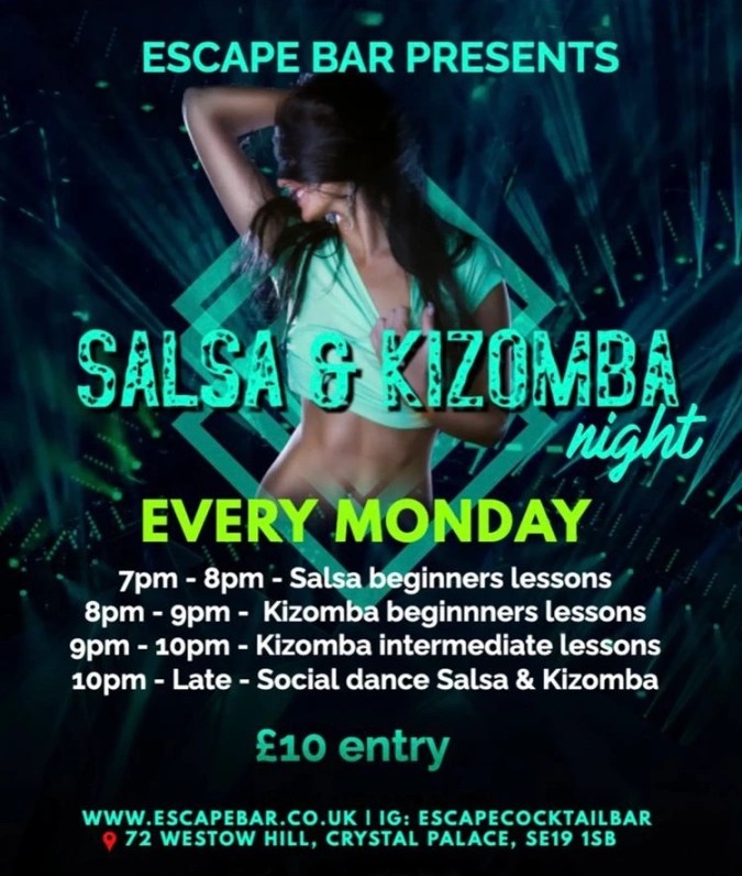 Escape Salsa & Kizomba Monday